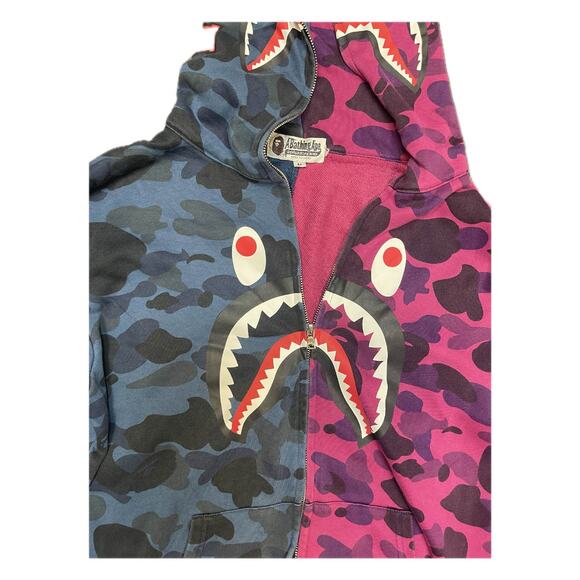 A Bathing Ape BAPE Fullzip Hoodie - Picture 2 of 9